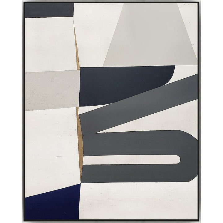 "MONO STATUE" HAND PAINTING CANVAS ART