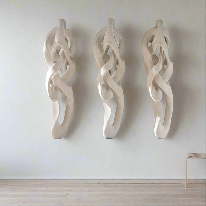 CAST DANCING WALL SCULPTURE