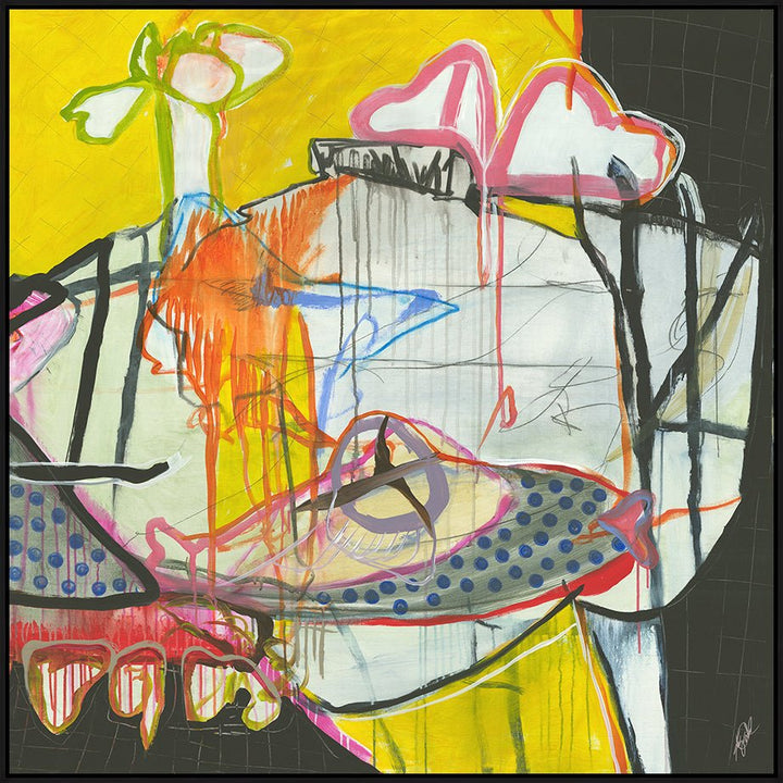 "SATURDAY SONG II" CANVAS ART