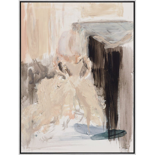 "SHE RUNS IN HEELS" CANVAS ART