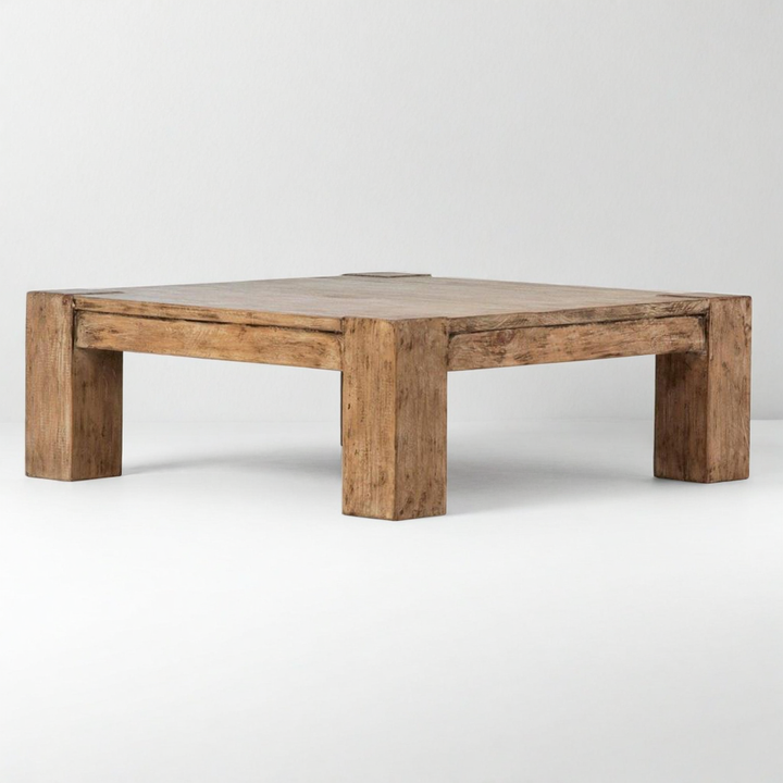 TERRAIN ANTIQUE NATURAL PINE COFFEE TABLE