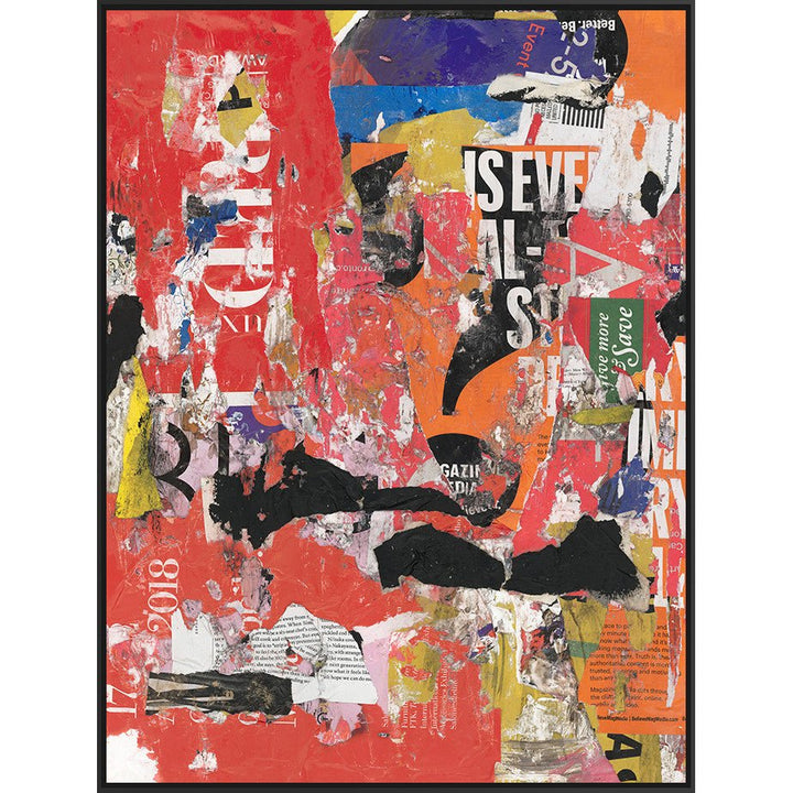 "UNDER THE LAYERS" CANVAS ART