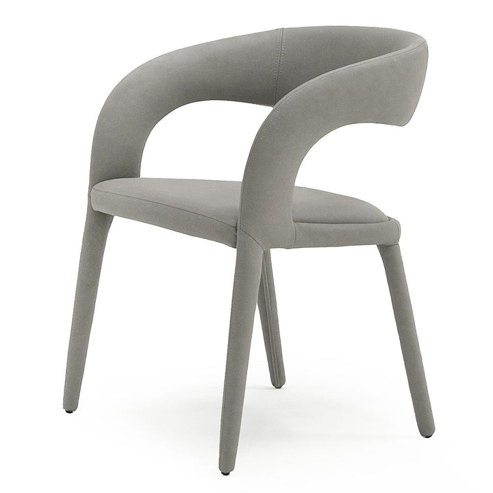 FAERRON MODERN LEATHERETTE DINING CHAIR