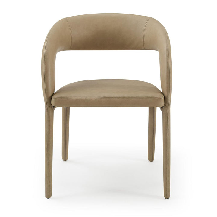 FAERRON MODERN LEATHERETTE DINING CHAIR