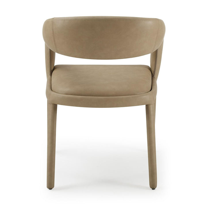 FAERRON MODERN LEATHERETTE DINING CHAIR