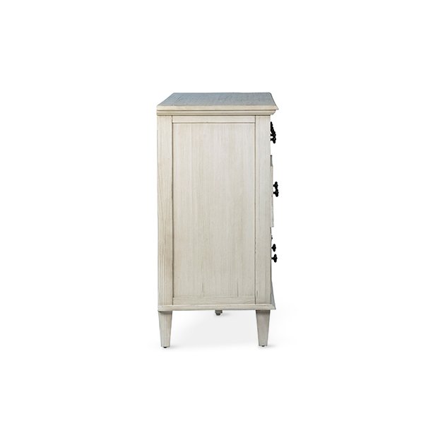 ABBY WHITE WASHED ACACIA DRESSER