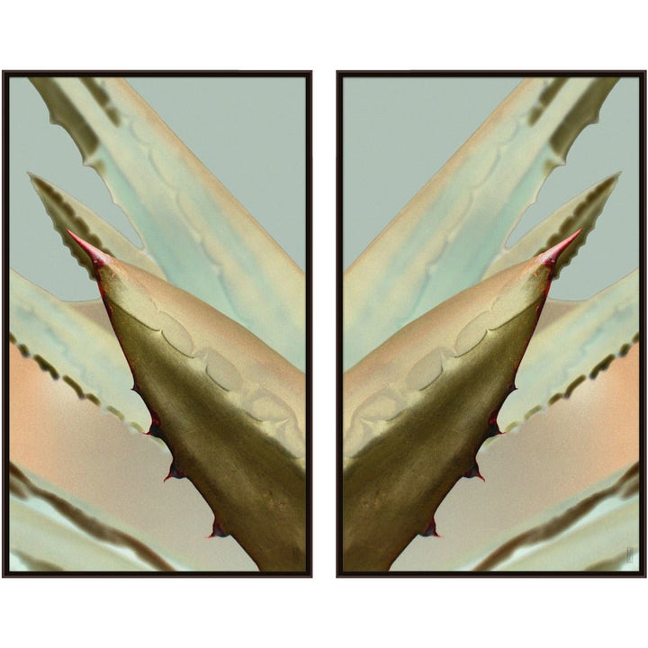 "AGAVE DIPTYCH" CANVAS ART