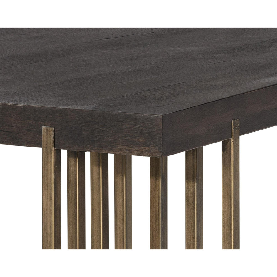 ALTO 94.5" DINING TABLE - DARK BROWN