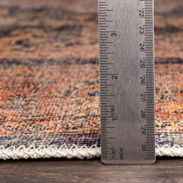 ADOETTE VINTAGE PRINT FLAT RUG