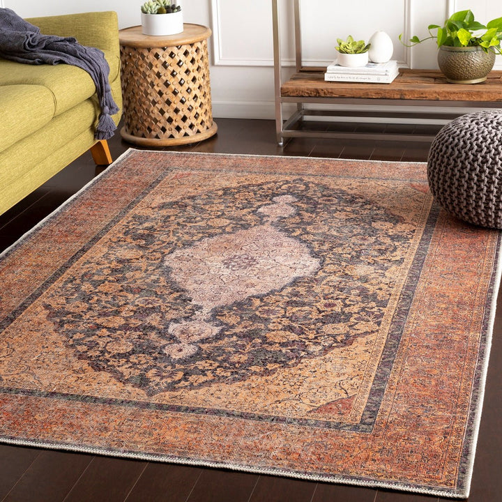 ADOETTE VINTAGE PRINT FLAT RUG