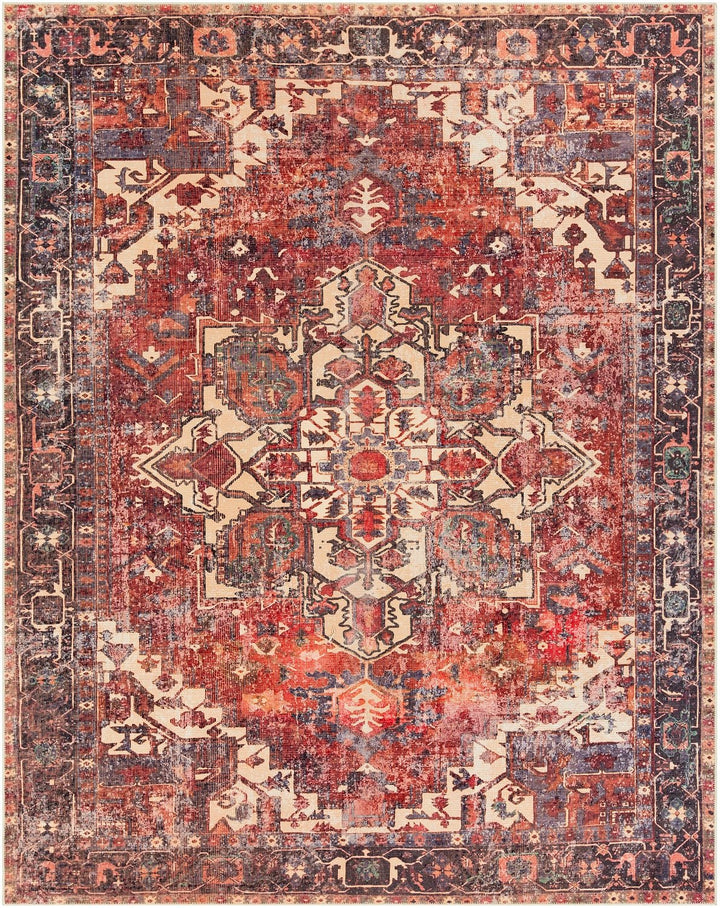 ADSILA VINTAGE PRINT FLAT RUG