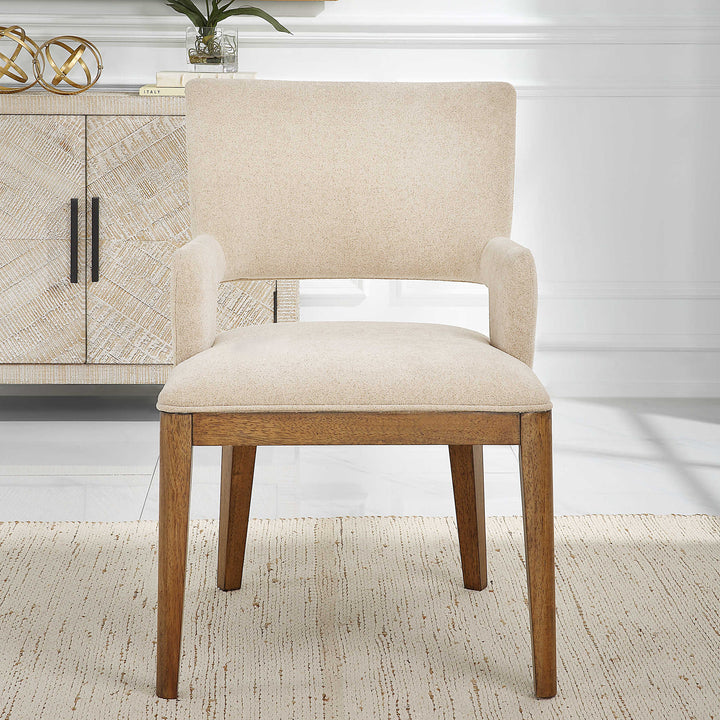 ASPECT DINING CHAIR: SAND