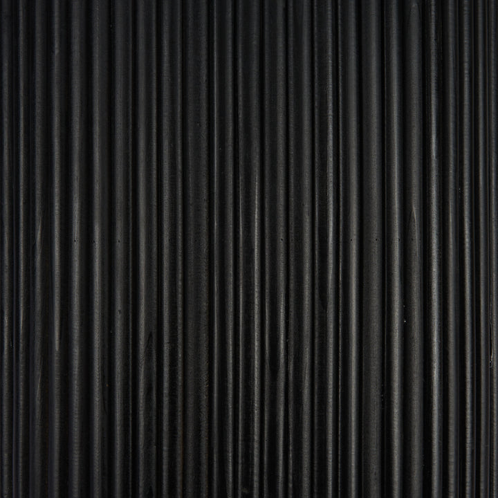 BLACK & WHITE GEO BENCH