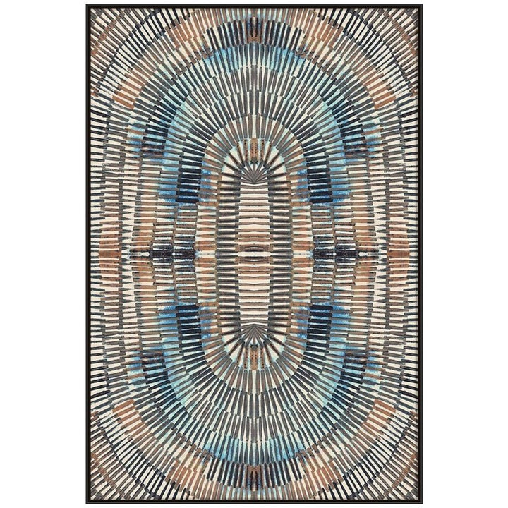 "BLUE SUPERMIX" CANVAS ART