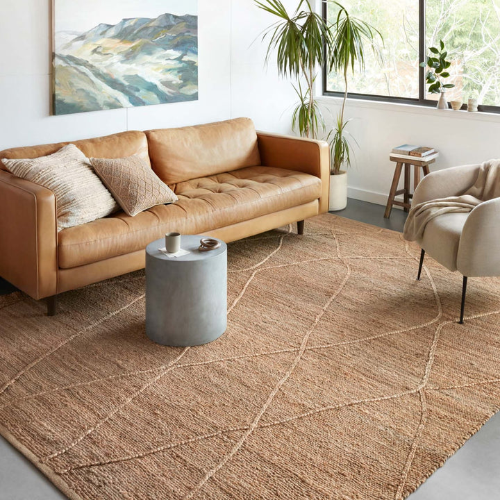BODHI 05 TAN JUTE RUG