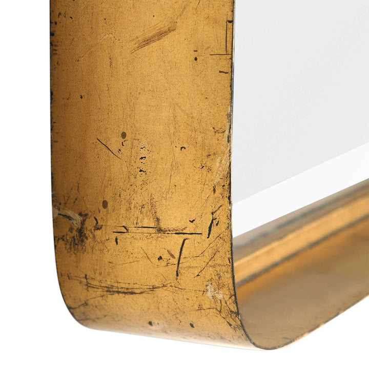 BRITTA ANTIQUE GOLD VANITY MIRROR