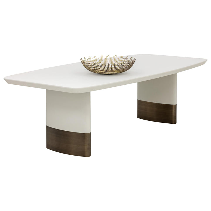 CALIDA 98" DINING TABLE - CREAM