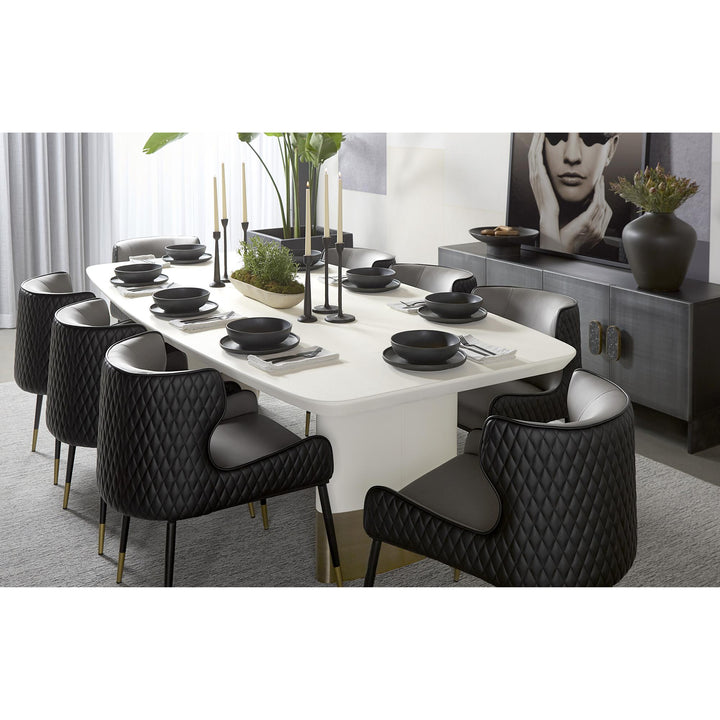 CALIDA 98" DINING TABLE - CREAM