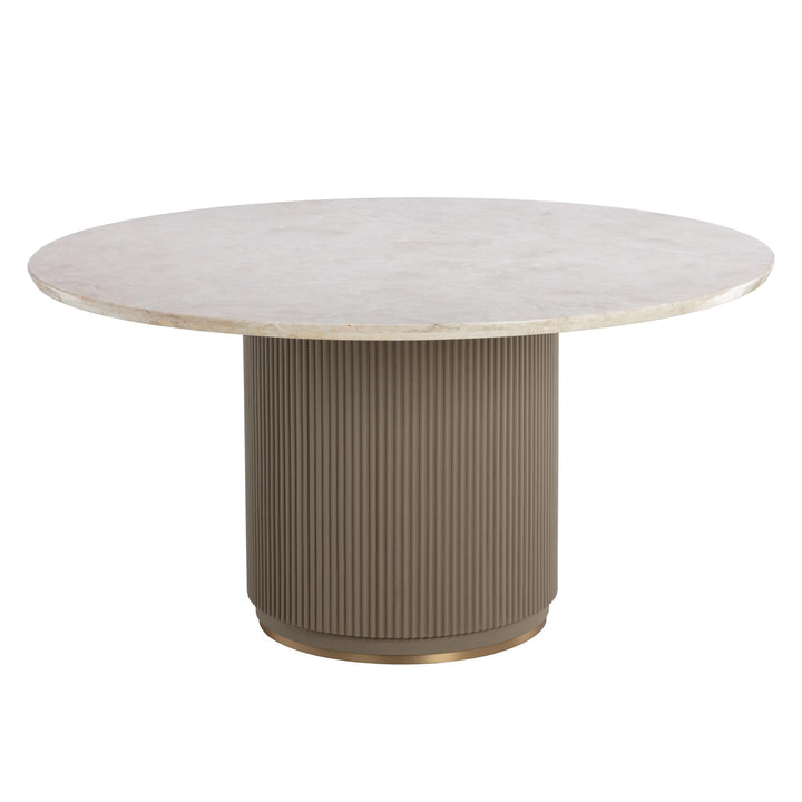 CATALDI 59" DINING TABLE - TAUPE