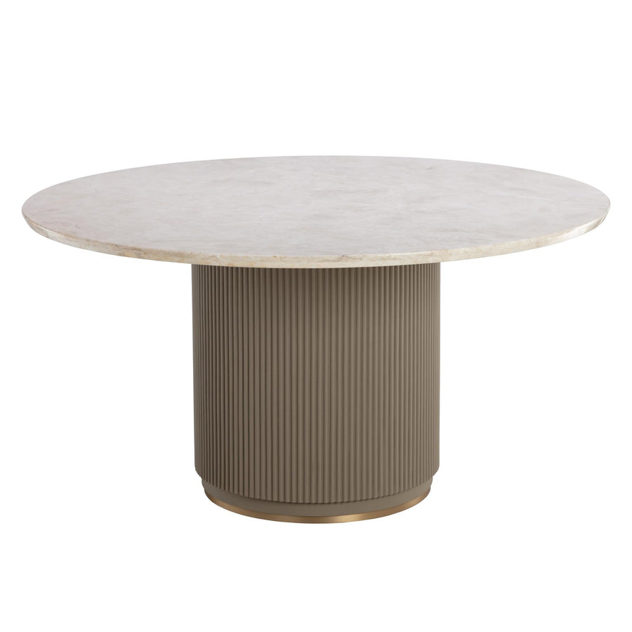 CATALDI 59" DINING TABLE - TAUPE