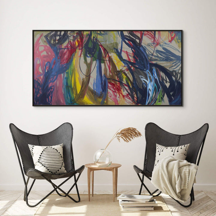 "CELEBRATION OF LIFE I" CANVAS ART