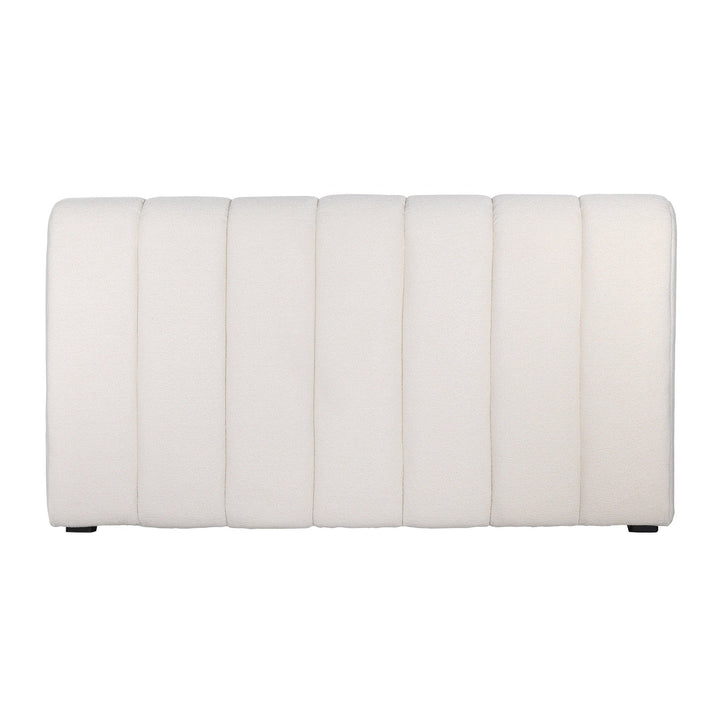 CHANNEL CREAM BOUCLE BED