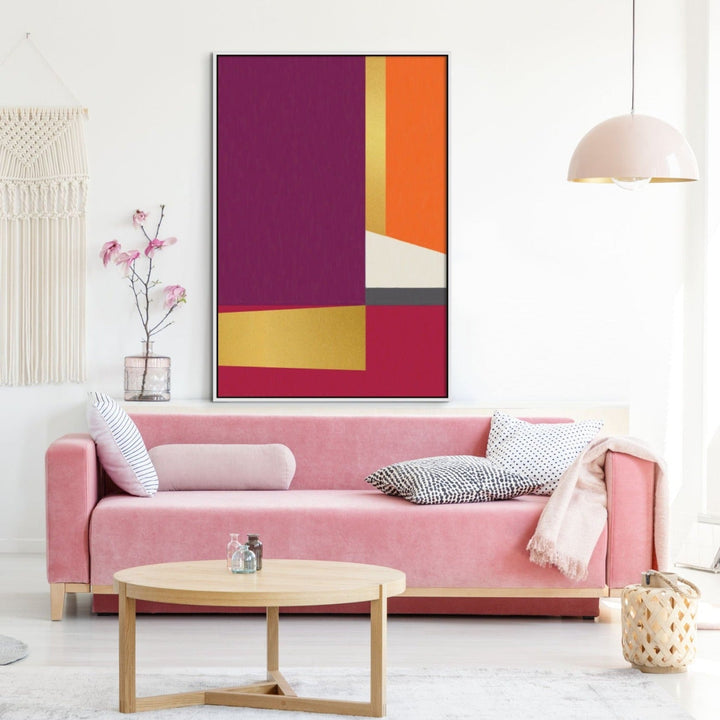 CHROMATIC COMPOSITION II CANVAS ART