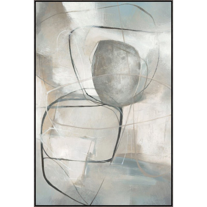 "CIRCULAR PATH II" CANVAS ART