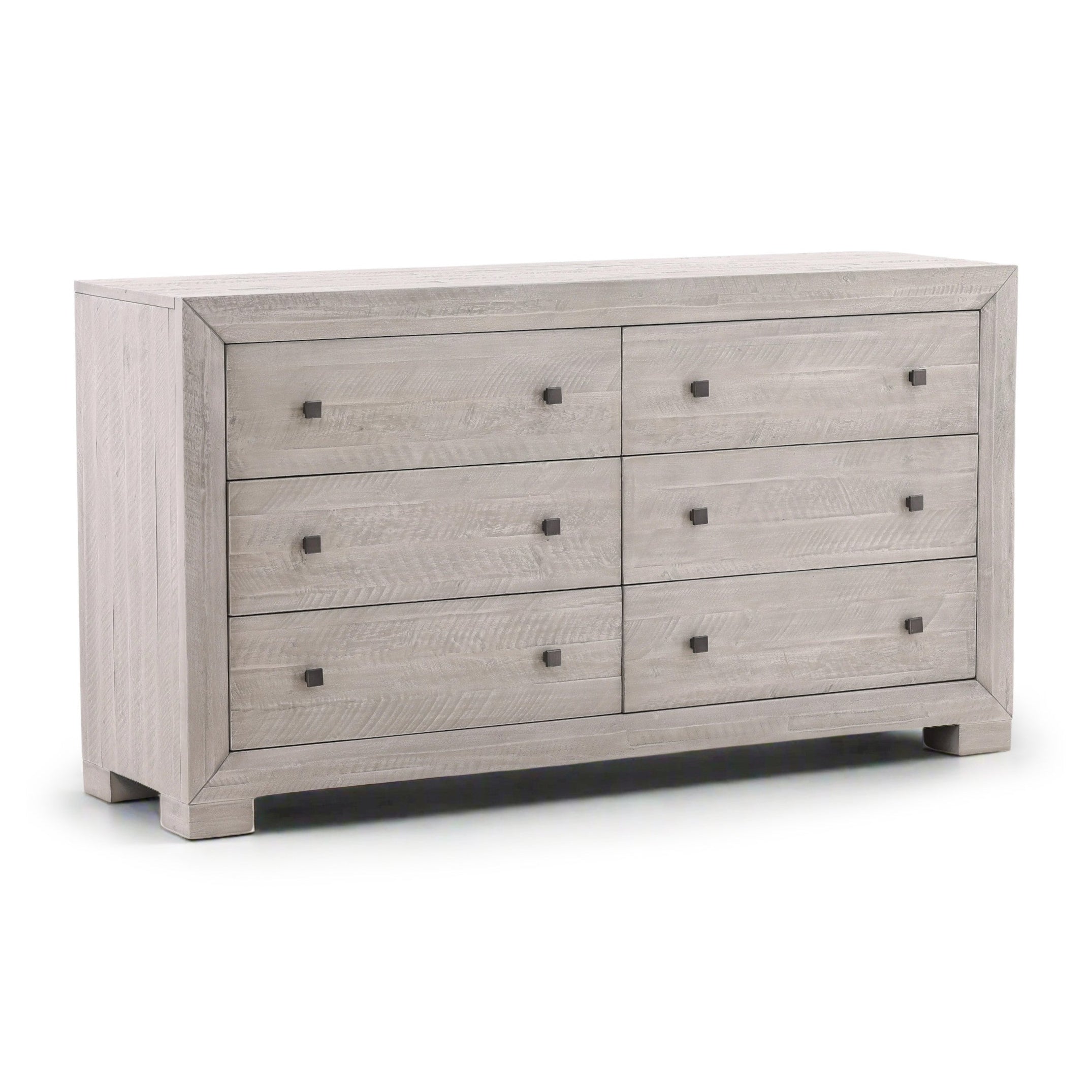 rustic grey dresser HUANLEGO for Bedroom with 6 Drawers, Farmhouse Wood Dressers Bedroom Furniture 6 Chest of Drawers, Wide Storage Drawers Dressers Organizer for Closet, Living Room, Hallway : Home & Kitchen KEY FEATURES Center Metal Glides Modus Bedroom Taryn Dresser In