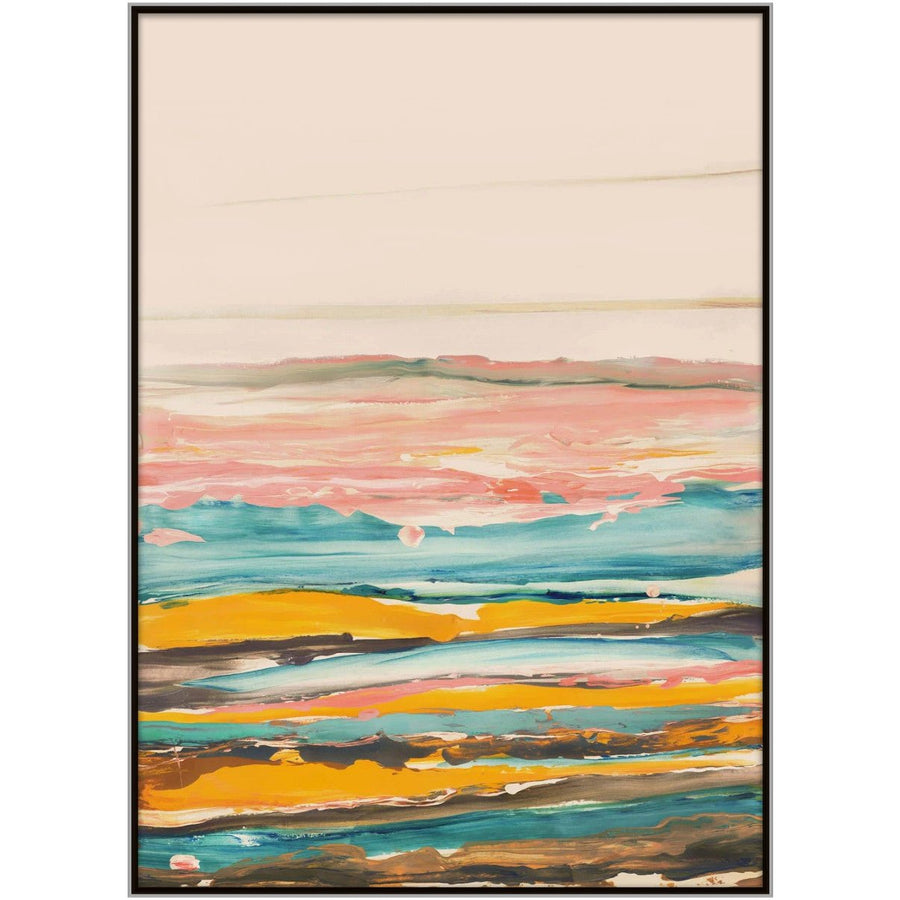 "COLOR LYRICS I" CANVAS ART