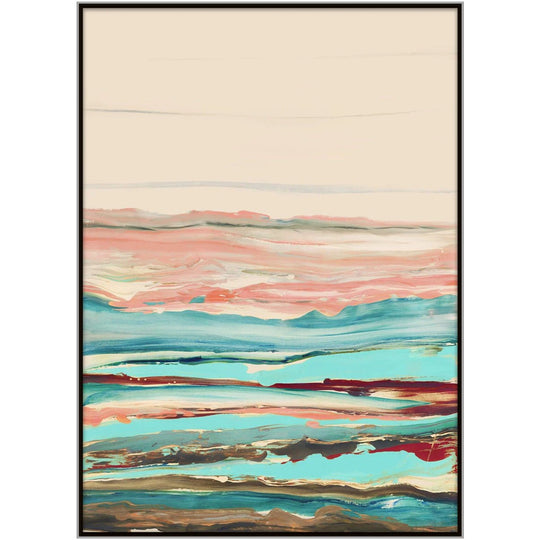 "COLOR LYRICS II" CANVAS ART