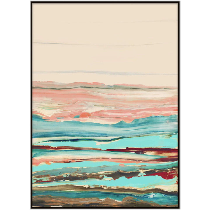 "COLOR LYRICS II" CANVAS ART