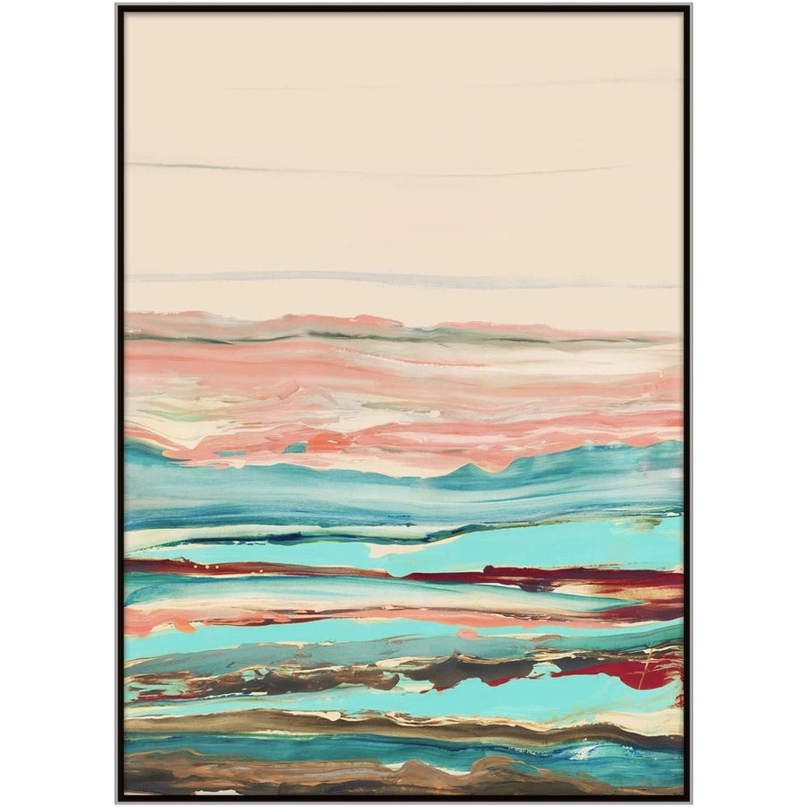 "COLOR LYRICS II" CANVAS ART