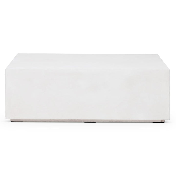 CONCRETE RECTANGULAR BLOCK COFFEE TABLE