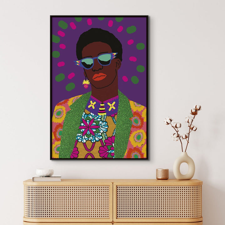 "CONFIDENCE ALWAYS" CANVAS ART