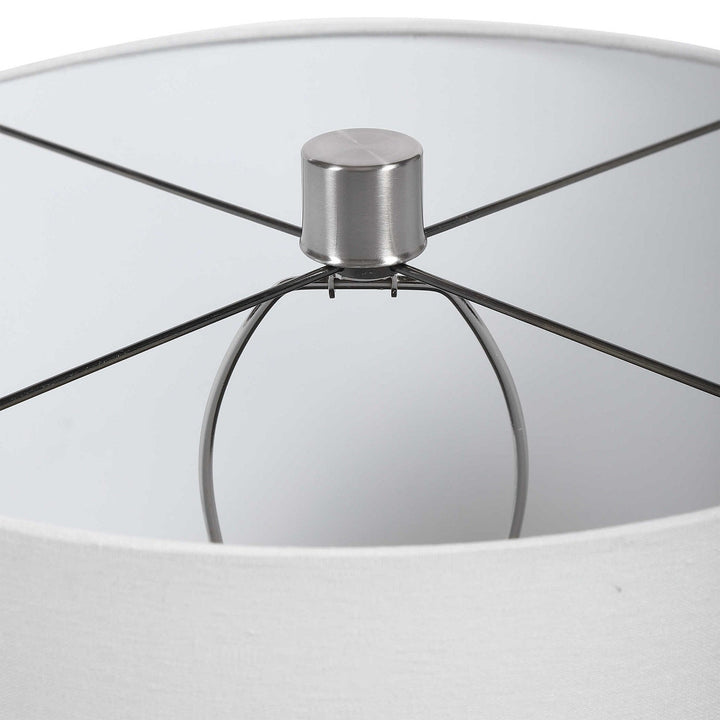 CREMA CRACKLE GLAZE CERAMIC LAMP