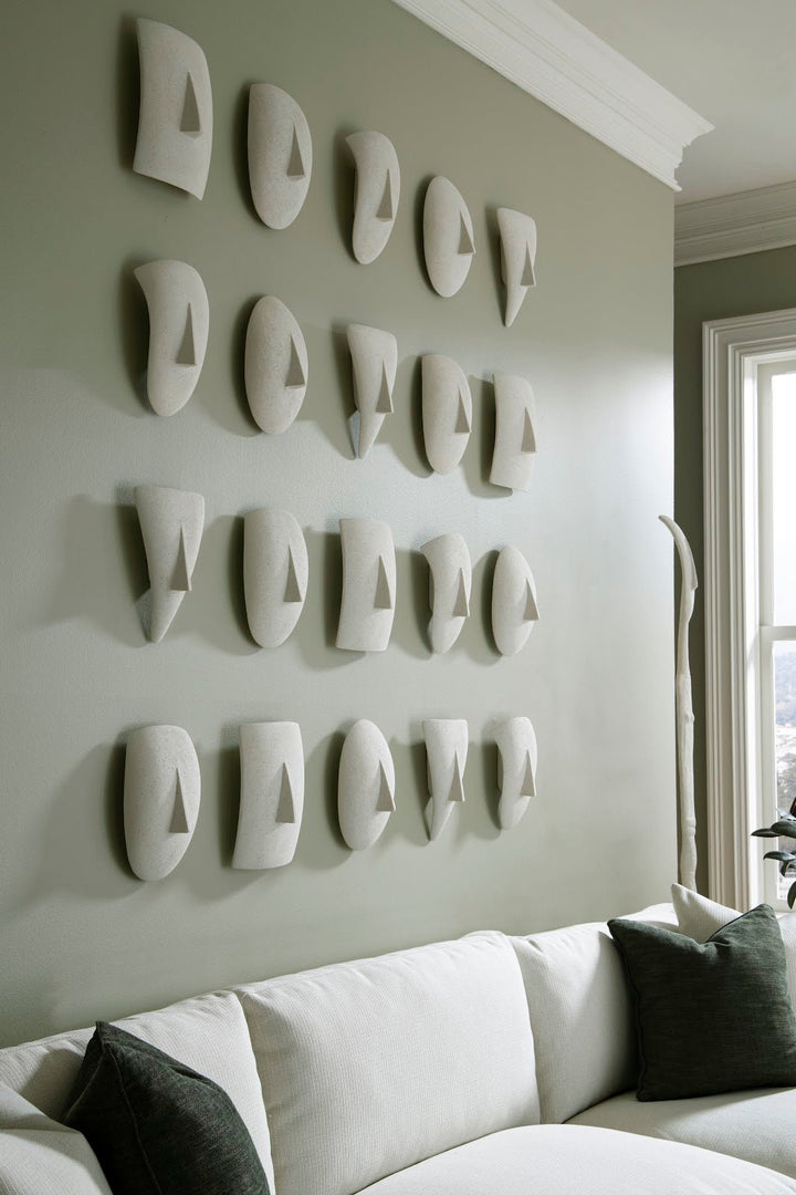 CYCLADIC STONE WALL FACES | SET OF 5