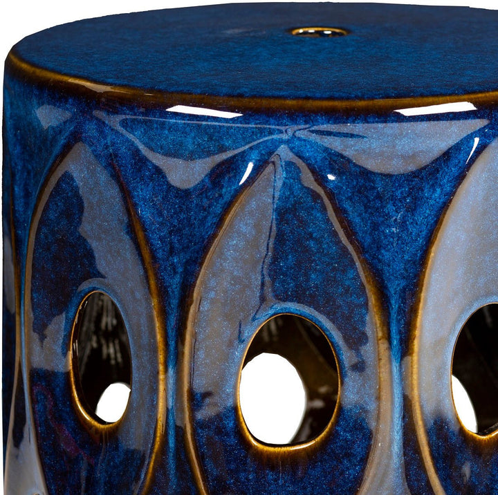 DAYNA CERAMIC GARDEN STOOL