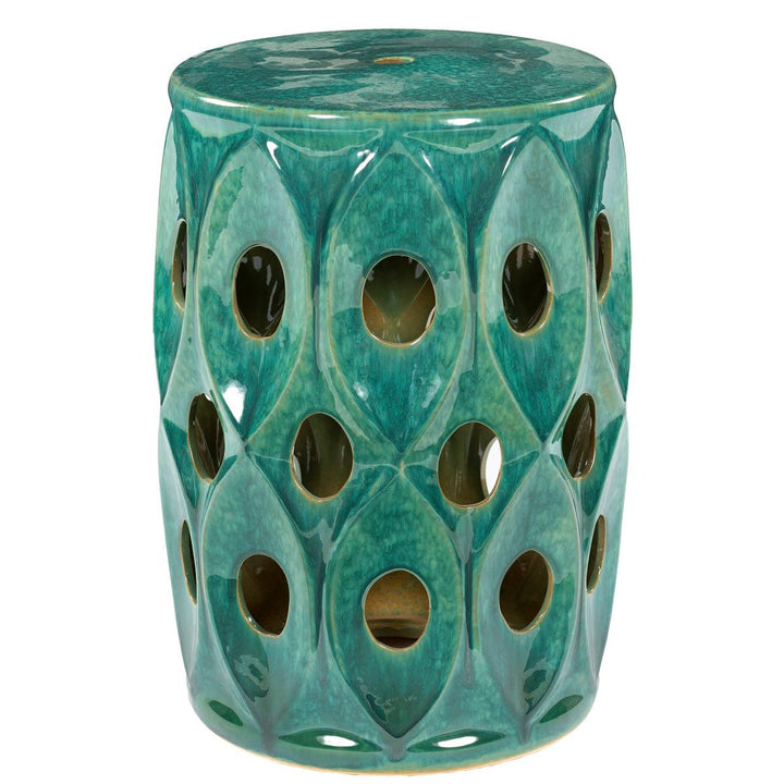DAYNA CERAMIC GARDEN STOOL