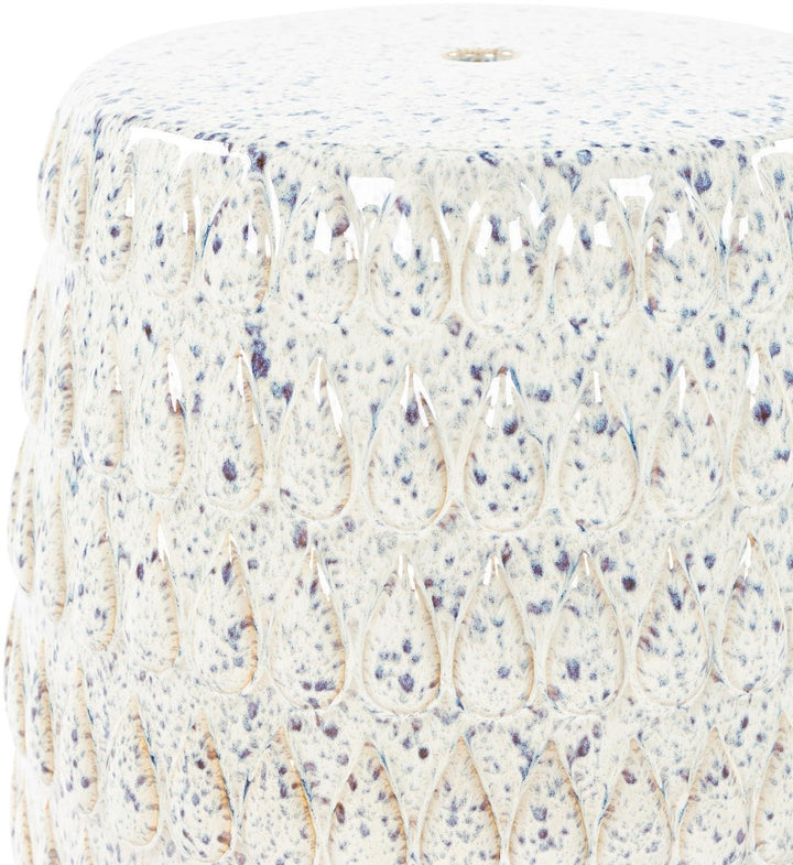 DORI CERAMIC GARDEN STOOL