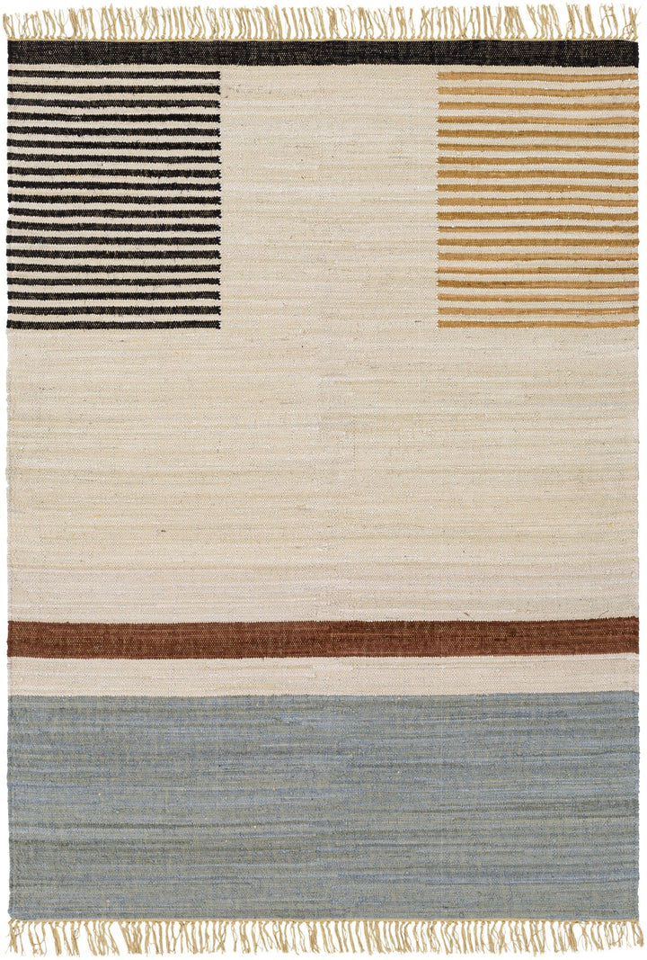 ELEK HAND - WOVEN WOOL FLAT RUG