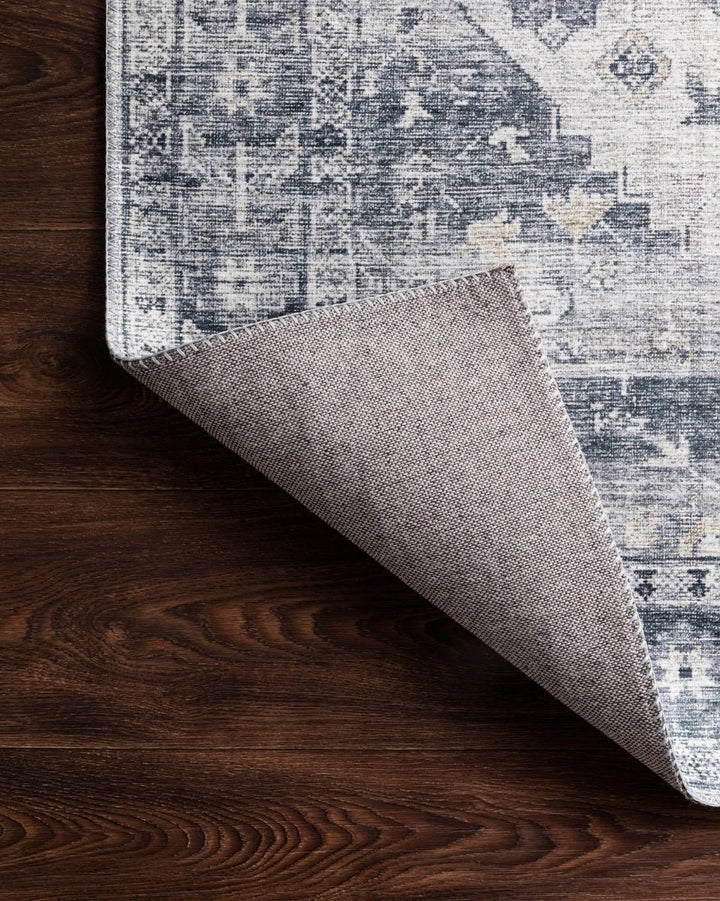 ELSA VINTAGE PRINT RUG: GRAY