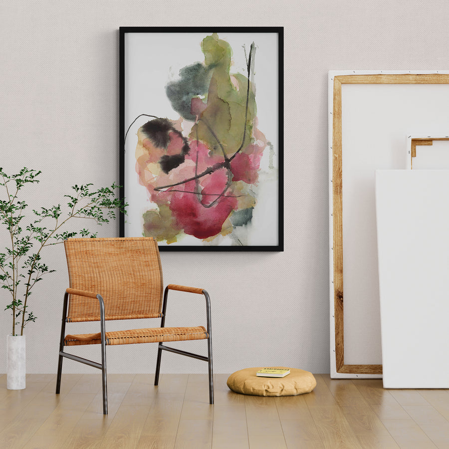"EUPHORIA" FRAMED ART PRINT