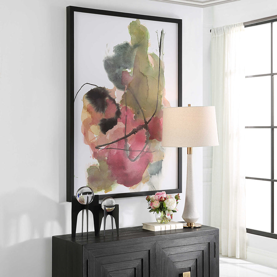 "EUPHORIA" FRAMED ART PRINT