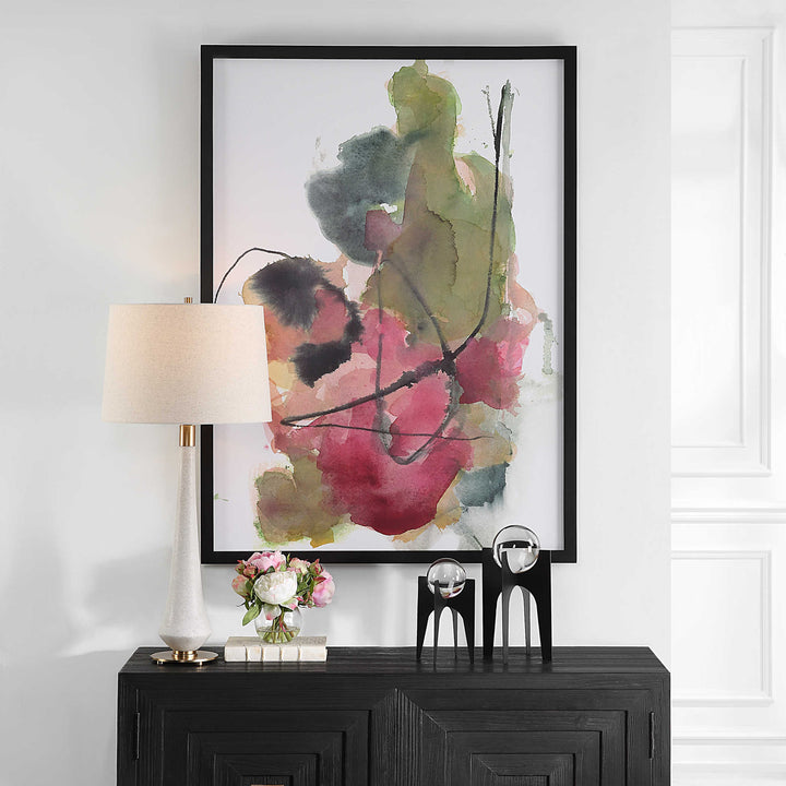 "EUPHORIA" FRAMED ART PRINT