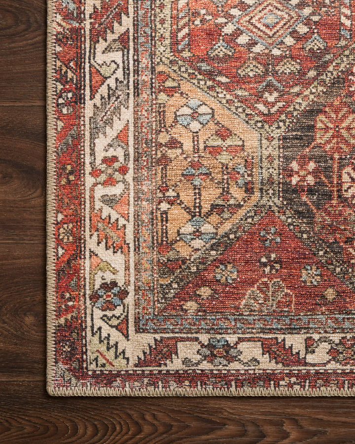 FERGUS VINTAGE PRINT RUG: SPICE MULTI