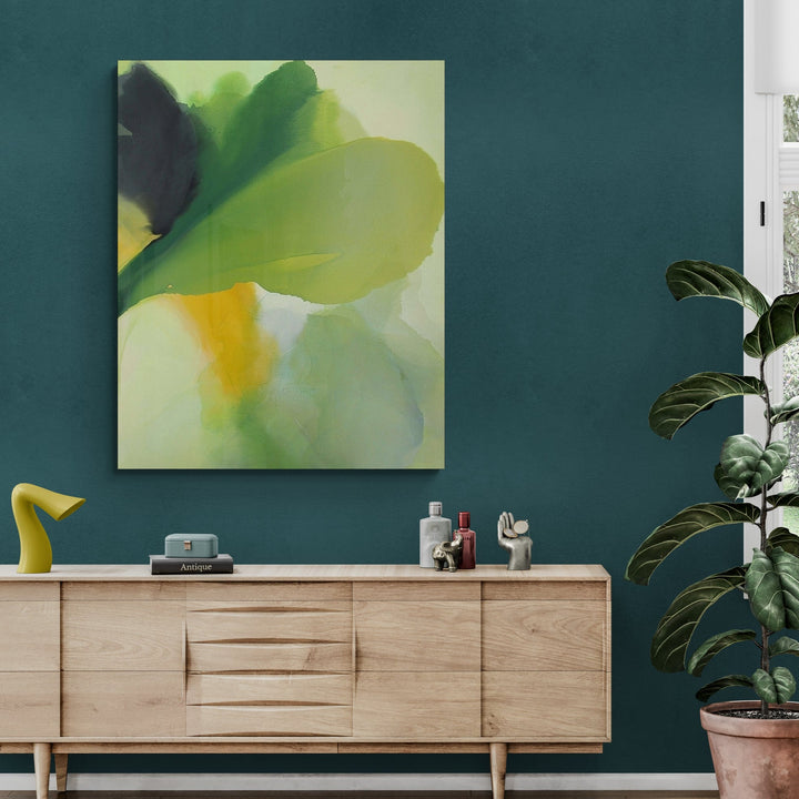 "FLORA 11" EPOXY COATED CANVAS ART