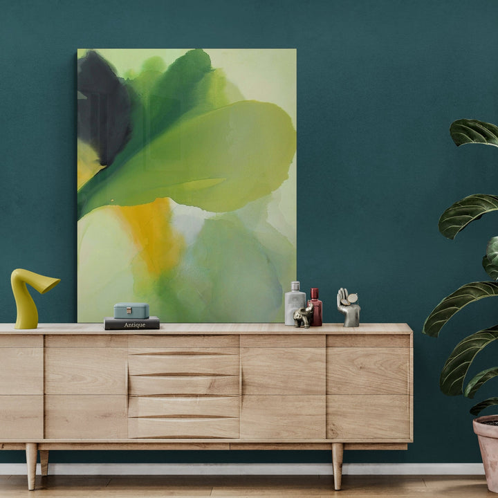 "FLORA 11" EPOXY COATED CANVAS ART