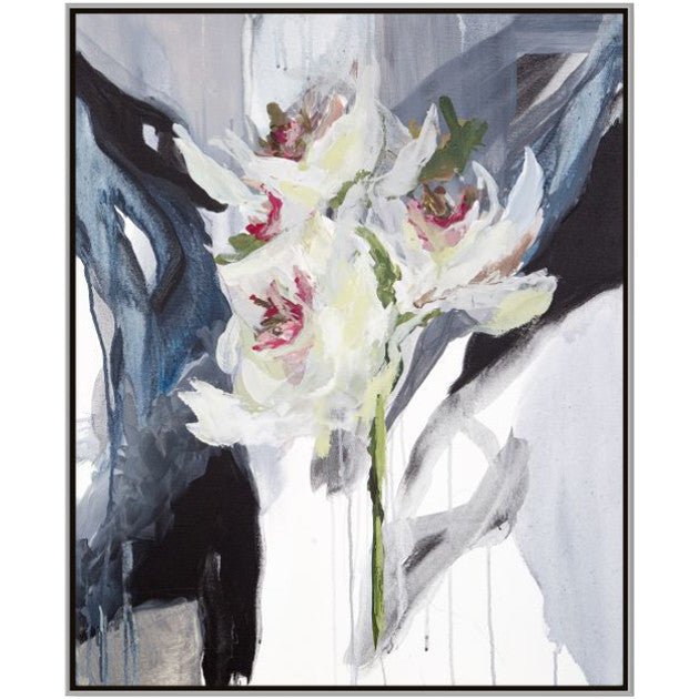 "FLOWERS ON A STICK" CANVAS ART