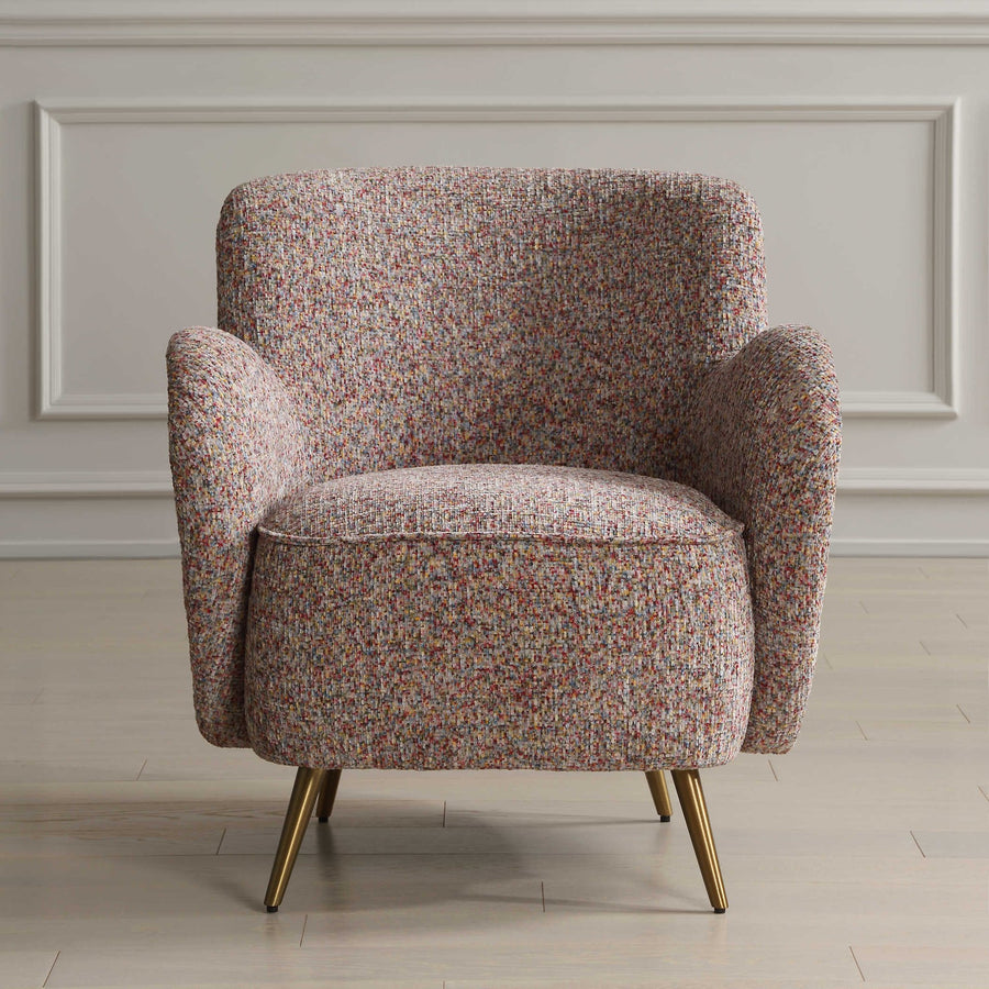 GEMMA MULTI CHENILLE ACCENT CHAIR